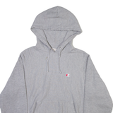 CHAMPION Mens Grey Hoodie S
