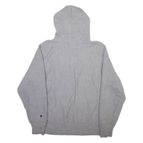 CHAMPION Mens Grey Hoodie S