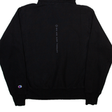 CHAMPION Mens Black Hoodie M