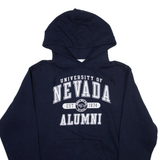 CHAMPION Nevada Alumni Mens Blue Hoodie USA S