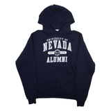 CHAMPION Nevada Alumni Mens Blue Hoodie USA S