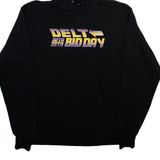 CHAMPION Delt Beta Zeta Bid Day Mens Black Hoodie M
