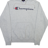CHAMPION Mens Grey Hoodie S