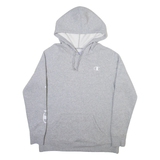 CHAMPION Mens Grey Hoodie S