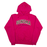 CHAMPION Sonoma State University Womens Pink Hoodie USA M