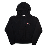 CHAMPION Mens Black Hoodie S