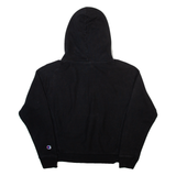 CHAMPION Mens Black Hoodie S