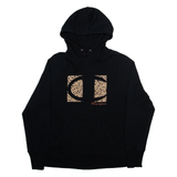 CHAMPION Womens Black Hoodie L