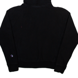 CHAMPION Womens Black Hoodie S