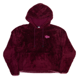 NIKE Womens Maroon Hoodie S