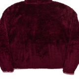 NIKE Womens Maroon Hoodie S