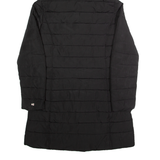 TOMMY HILFIGER Insulated Womens Puffer Coat Black Hooded S