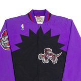 MITCHELL & NESS HARDWOOD CLASSICS NBA Toronto Raptors Mens Bomber Jacket Black USA M