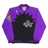 MITCHELL & NESS HARDWOOD CLASSICS NBA Toronto Raptors Mens Bomber Jacket Black USA M