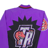 MITCHELL & NESS HARDWOOD CLASSICS NBA Toronto Raptors Mens Bomber Jacket Black USA M