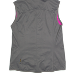 JACK WOLFSKIN Womens Gilet Grey Hooded M
