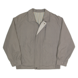 Mens Lined Jacket Grey 90s L