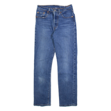 LEVI'S 501 Mens Jeans Blue Regular Straight W24 L28