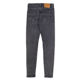 LEVI'S Big E Womens Jeans Green Slim Skinny Stone Wash W29 L32