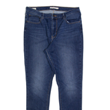 LEVI'S 721 Big E Womens Jeans Blue Slim Skinny W32 L32