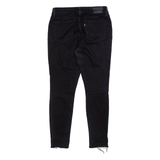 LEVI'S 711 Womens Jeans Black Slim Skinny W27 L28