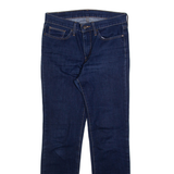LEVI'S Womens Jeans Blue Slim Straight W28 L30