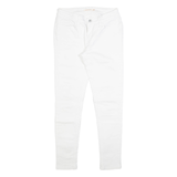 LEVI'S 535 Womens Jeans White Slim Skinny W28 L30