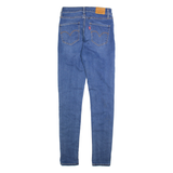 LEVI'S 721 Big E Womens Jeans Blue Slim Skinny W27 L32