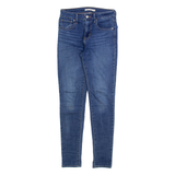 LEVI'S 721 Big E Womens Jeans Blue Slim Skinny W26 L30