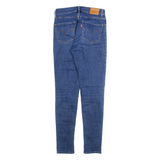 LEVI'S 721 Big E Womens Jeans Blue Slim Skinny W26 L30