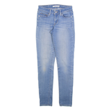 LEVI'S 711 Womens Jeans Blue Slim Skinny W24 L30