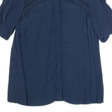 NAF NAF Womens Blouse Blue M