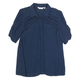 NAF NAF Womens Blouse Blue M