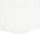 Womens Blouse Cream V-Neck Long Sleeve XL