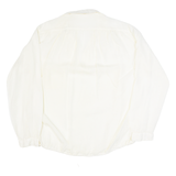 Womens Blouse Cream V-Neck Long Sleeve XL