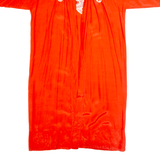 Womens Kimono Blouse Red 3/4 Sleeve L