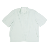 Womens Blouse Blue 90s L