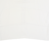 Womens Blouse Beige Button Neck L