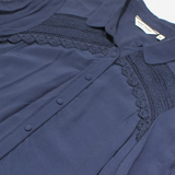 NAF NAF Womens Blouse Blue M