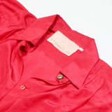 Womens Blouse Red Long Sleeve M