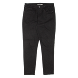 LEVI'S 721 High Rise Womens Jeans Black Slim Skinny W30 L26