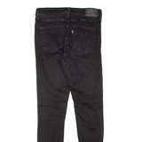 LEVI'S Womens Jeans Black Slim Skinny W28 L30
