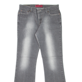 LEVI'S 518 Superlow Made In USA Womens Jeans Grey Bootcut Stone Wash W30 L31