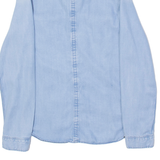 GSTAR RAW Mens Denim Shirt Blue Long Sleeve S