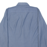 PIERRE CARDIN Slim Fit Mens Plain Shirt Blue Long Sleeve L