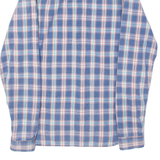 TOMMY HILFIGER Mens Shirt Blue Plaid Long Sleeve XL
