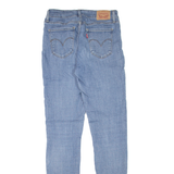 LEVI'S 711 Womens Jeans Blue Slim Skinny Stone Wash W27 L32