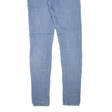 LEVI'S 711 Womens Jeans Blue Slim Skinny Stone Wash W27 L32