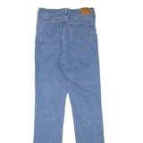 LEVI'S 724 High Rise BIG E Womens Jeans Blue Regular Straight W26 L32