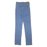 LEVI'S 724 High Rise BIG E Womens Jeans Blue Regular Straight W26 L32